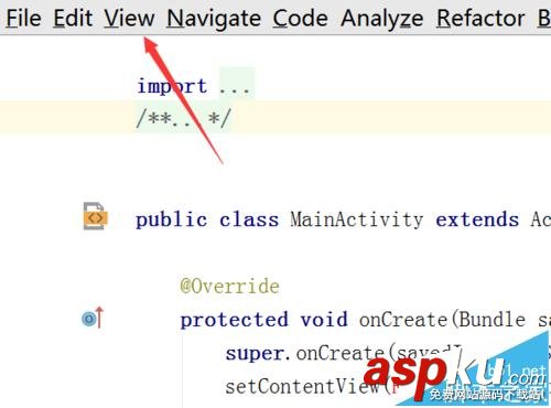 Android studio,演示模式