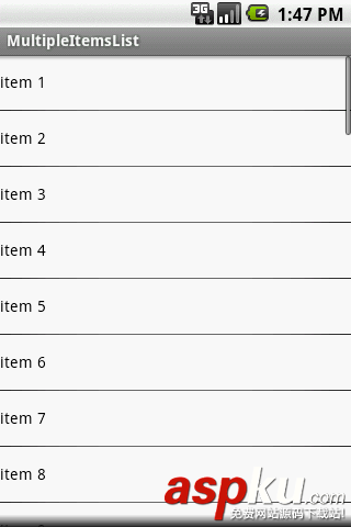 Android应用,ListView