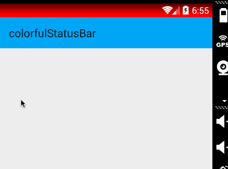 Android,Material Design,沉浸式状态栏