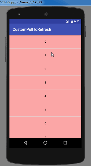 Android,View,下拉刷新