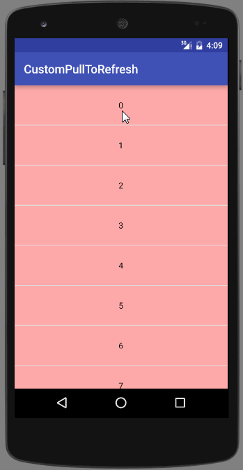 Android,View,下拉刷新