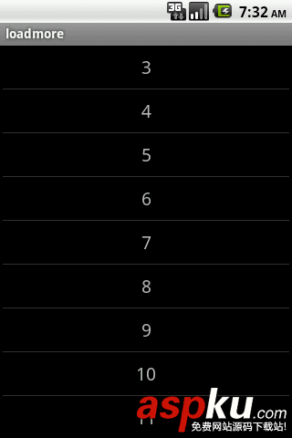 listview分页加载数据,listview实现分页加载,listview自动分页加载