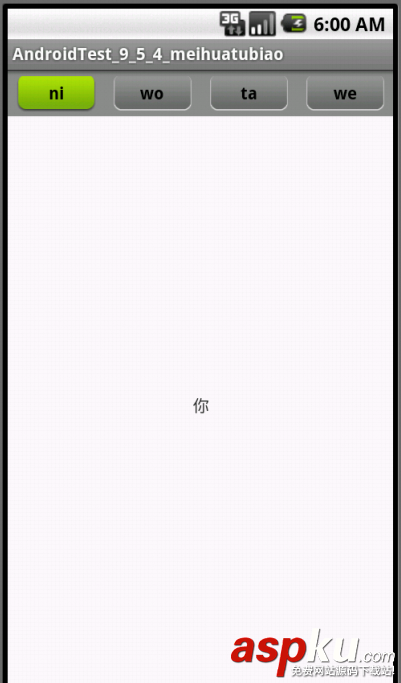 Android程序开发,TabHost,TabWidget