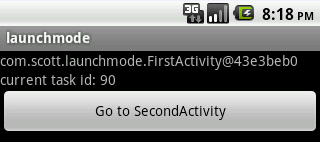 activity,launchmode,activity的launchmode