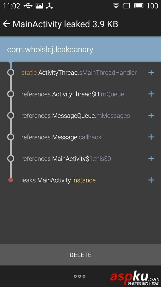 android,leakcanary,内存泄漏