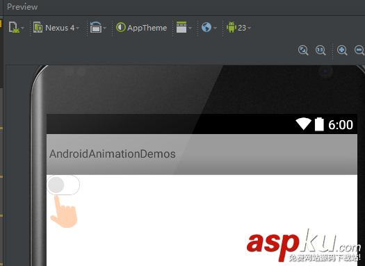 Android,动画（开关）,动画实现类似开关按钮功能,动画平移开关