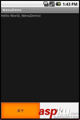 Android编程,Menu,功能菜单