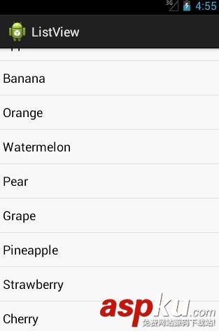 Android,ListView