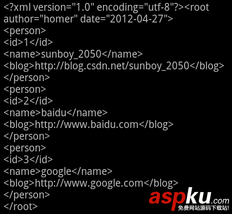 android,sax解析xml,xml,sax,android创建xml文件