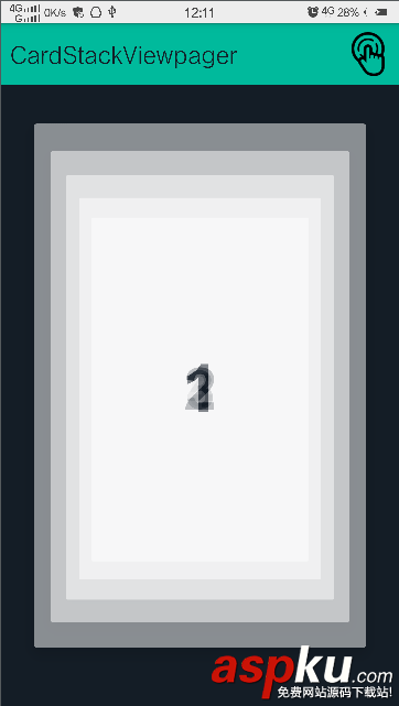 Viewpager卡片翻页,Viewpager卡片式翻页效果,Viewpager翻页效果