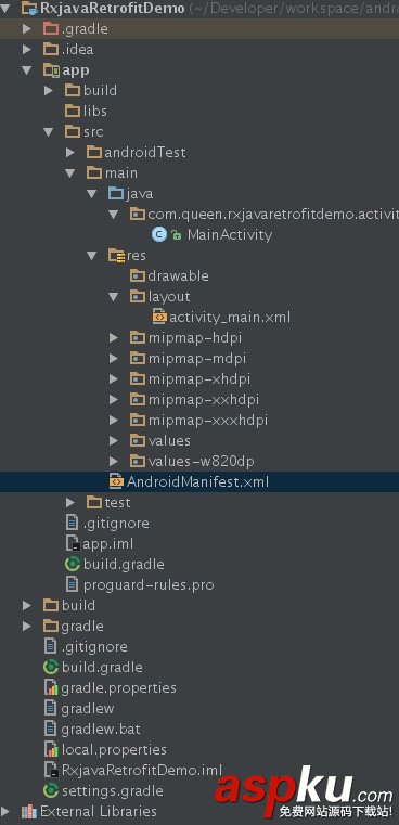 Android,Retrofit,OkHttp,RxJava,缓存
