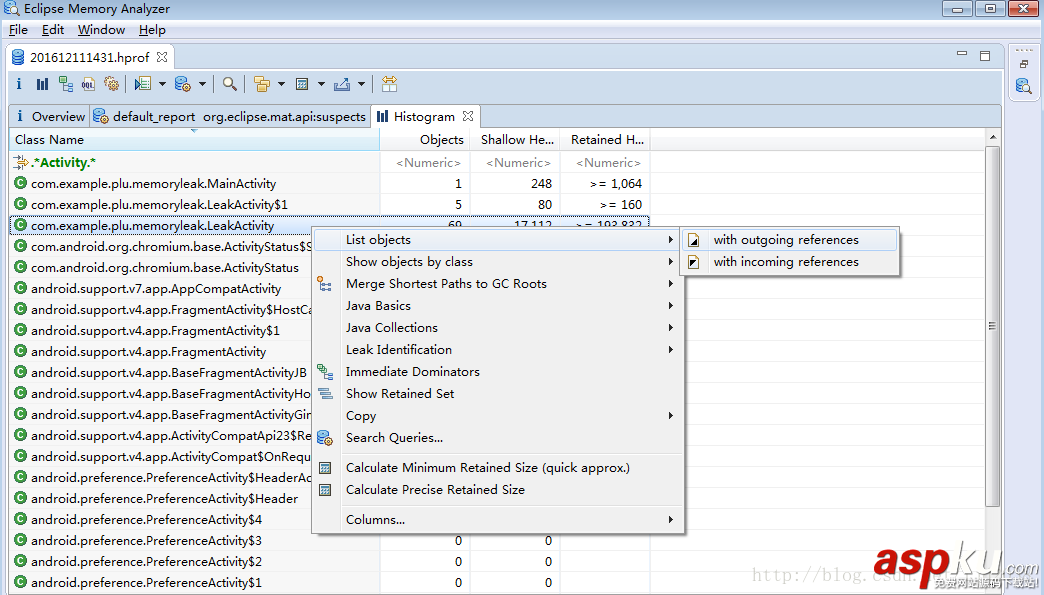 android,内存泄漏,android内存泄露原因,检查内存泄漏