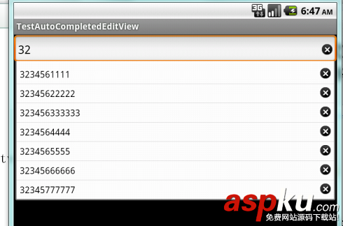 autocompletetextview用法,android实现搜索历史,android,搜索记录实现