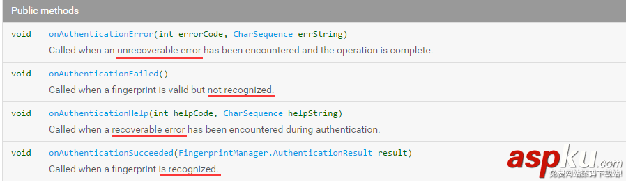 android指纹识别开发,android指纹识别api