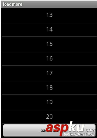 Android底部数据加载,ListView滚动自动加载数据,ListView自动加载数据