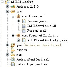 Android,AIDL,跨进程通信