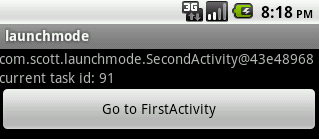 activity,launchmode,activity的launchmode