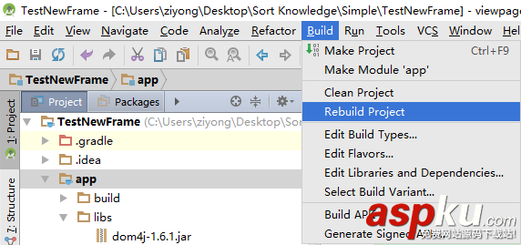 android,studio导入第三方类库,studio导入类库