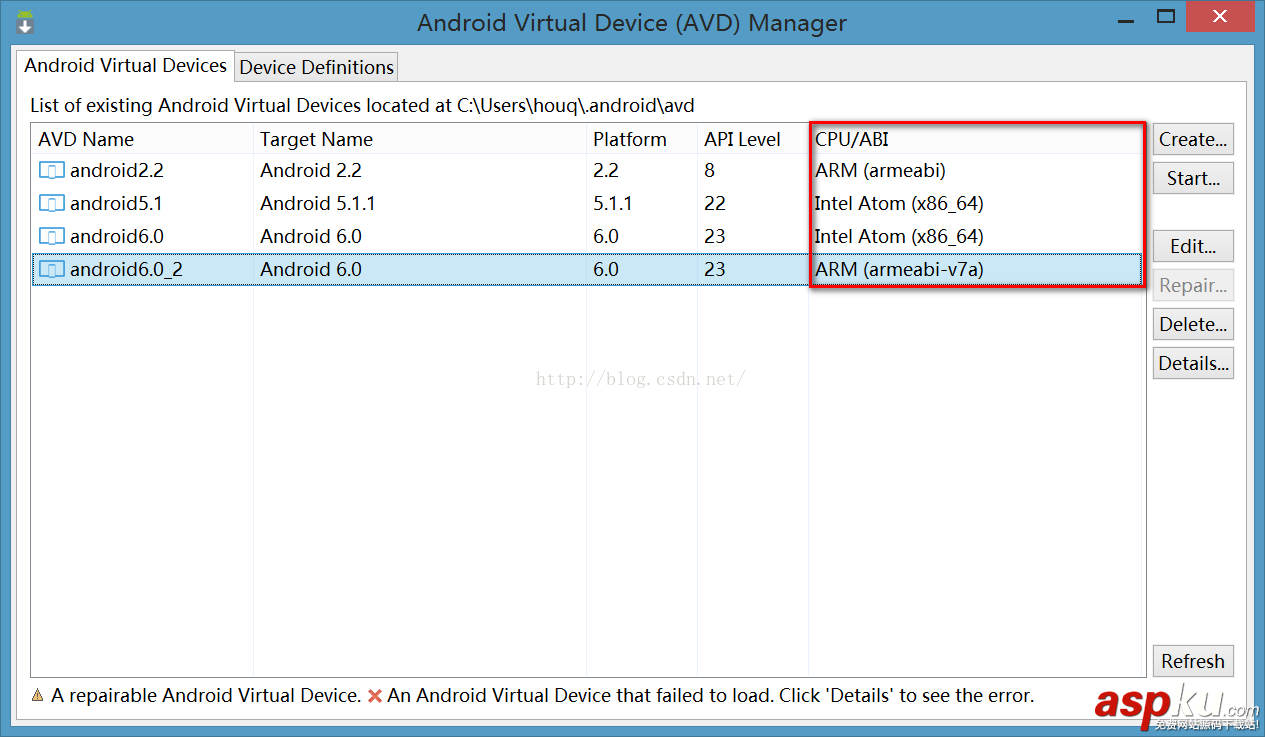 Android模拟器,安装APP,INSTALL_FAILED_NO_MATCHING_ABIS,Android,APP,安装出错