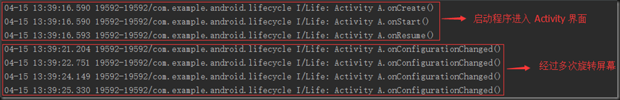 Android,Activity,横竖屏切换,生命周期