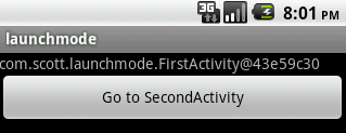activity,launchmode,activity的launchmode