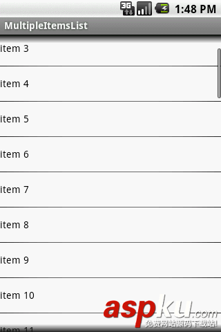 Android应用,ListView