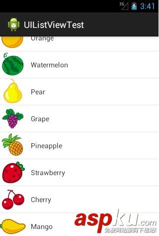 Android,ListView