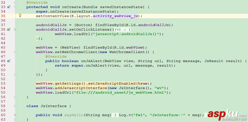 Android-webview和js互相调用,Android-webview和js互相调用详解,Android-webview和js互相调用实现