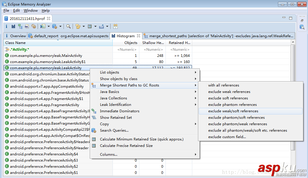 android,内存泄漏,android内存泄露原因,检查内存泄漏