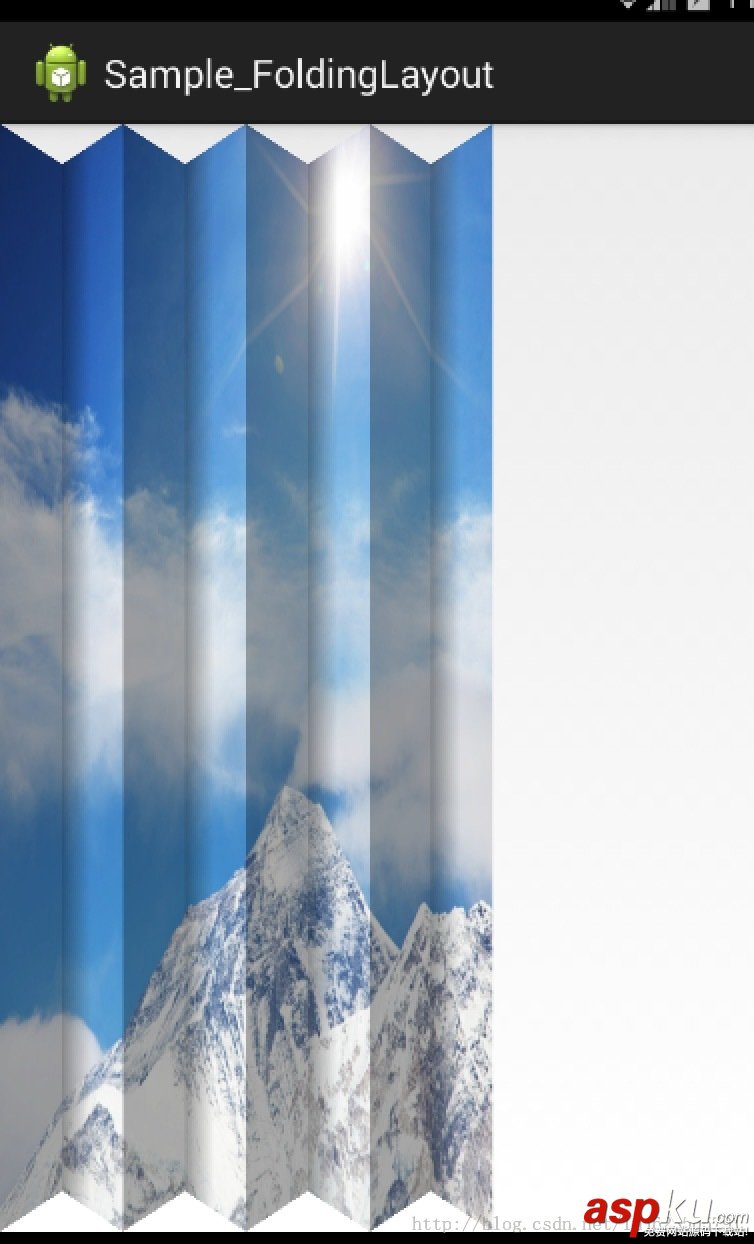 Android中FoldingLayout折叠布局的用法及实战全攻略