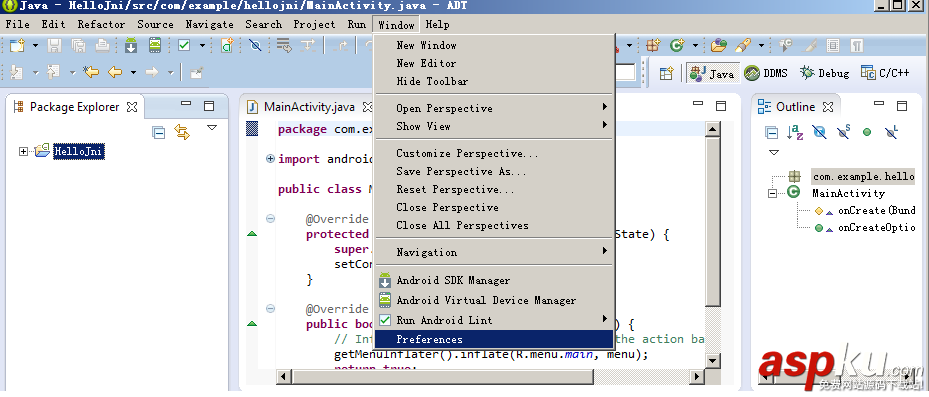 安卓应用开发通过java调用c++ jni的图文使用方法