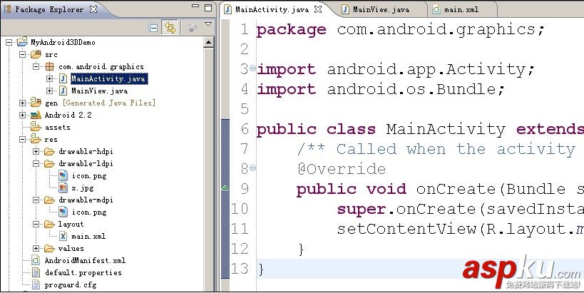Android编程实现3D旋转效果实例
