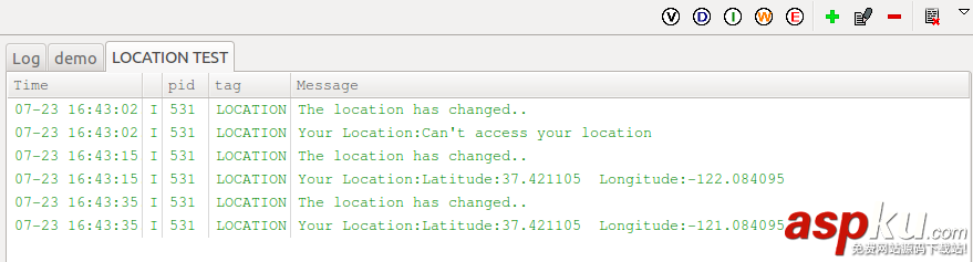 Android使用GPS获取用户地理位置并监听位置变化的方法