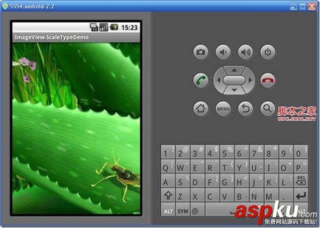 ImageView的属性android:scaleType的作用分析