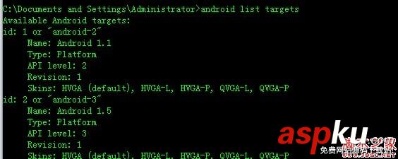 Android常用命令集锦(图文并茂适应于初学者)