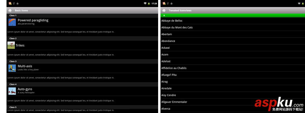 Android开源组件小结