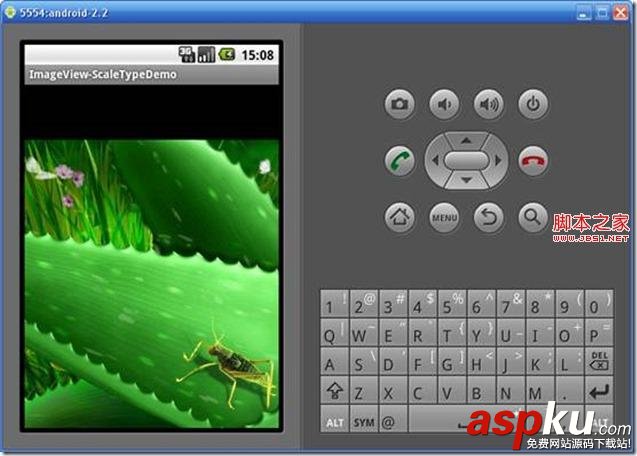 ImageView的属性android:scaleType的作用分析