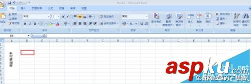 Excel,垂直标题