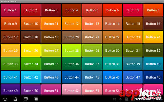 Android自定义格式显示Button的布局思路