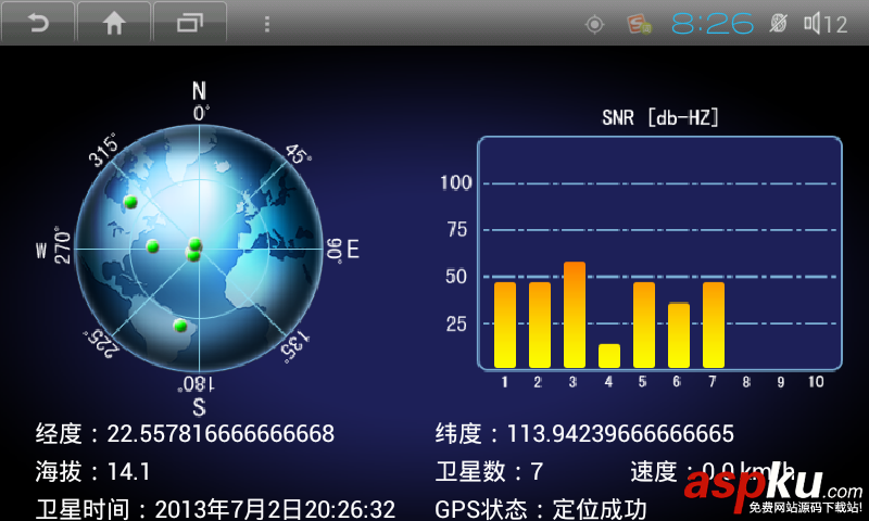 Android GPS定位测试(附效果图和示例)
