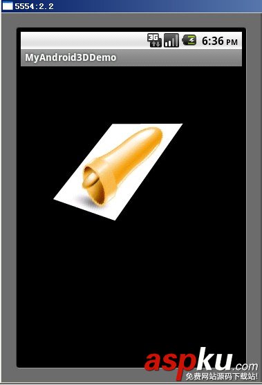 Android编程实现3D旋转效果实例