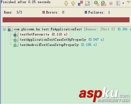 Android编程单元测试实例详解(附源码下载)