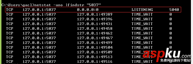 解决Android模拟器端口被占用问题的办法