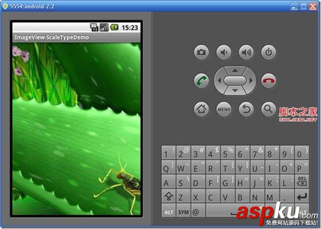 ImageView的属性android:scaleType的作用分析