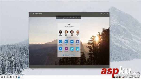 Win10,毛玻璃,任务栏