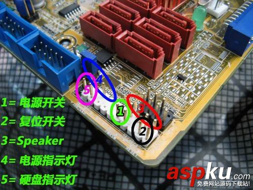 电脑跳线接法图解,电脑主板跳线接法图解