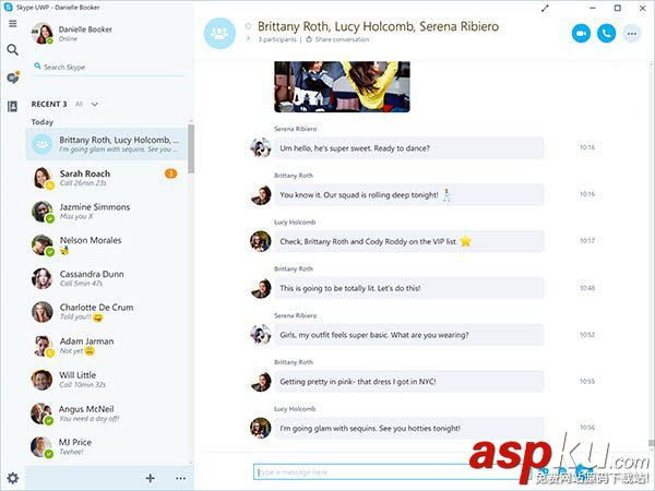 Win10,UWP,Skype