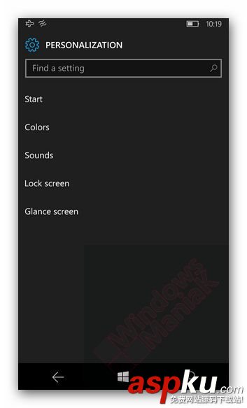 Win10,移动版,14316