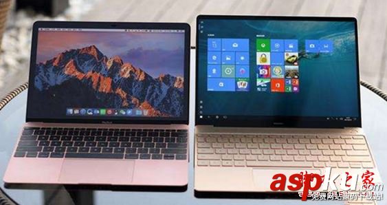 华为MateBook和苹果Macbook,华为MateBook,苹果Macbook