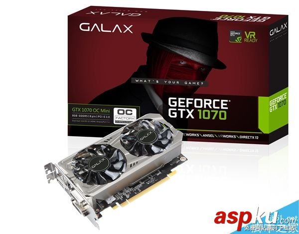 影驰,GTX1070,显卡